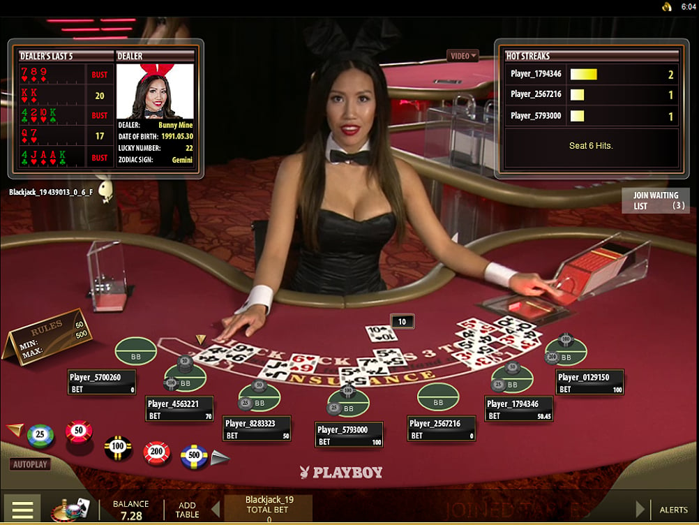 Live Dealer Black Jack