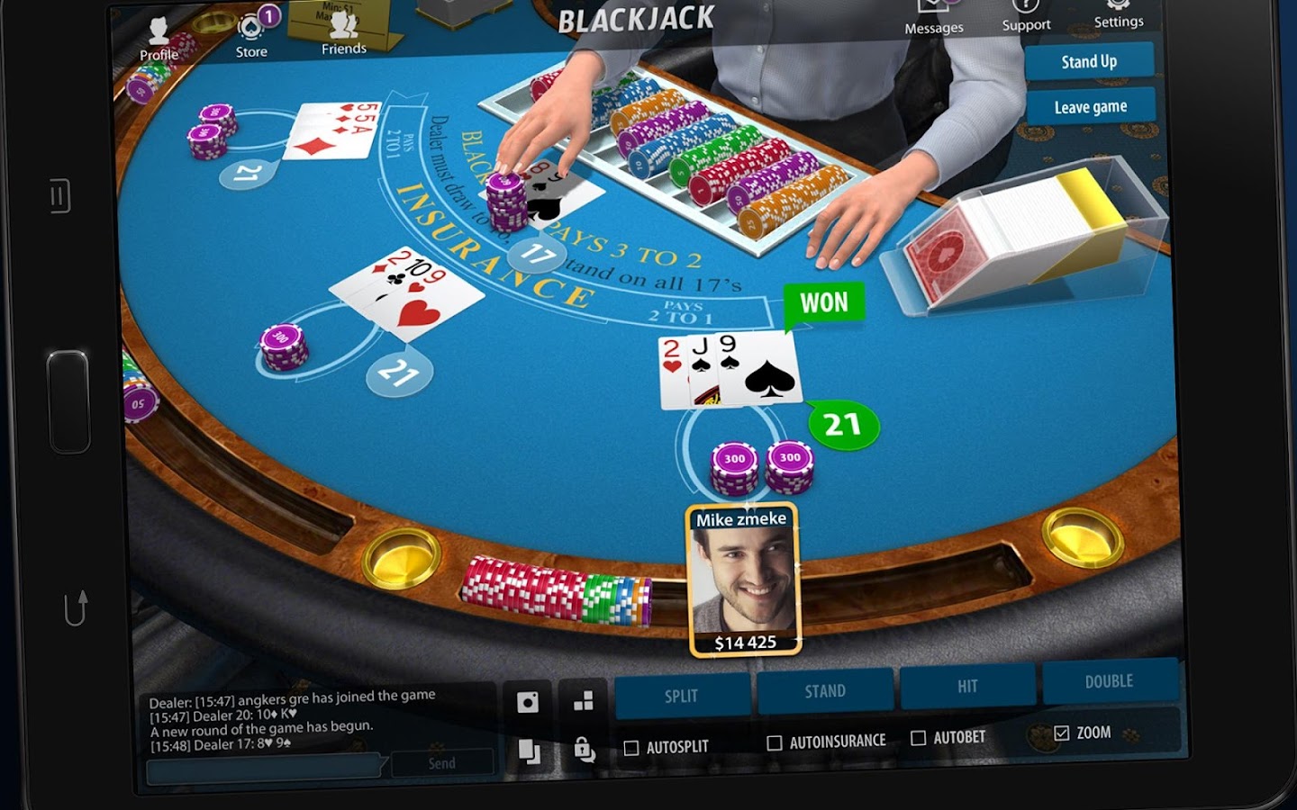 Black Jack 21 Game