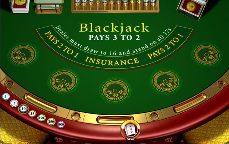 Blackjack Table Game