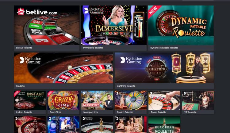 Live Bet Casino