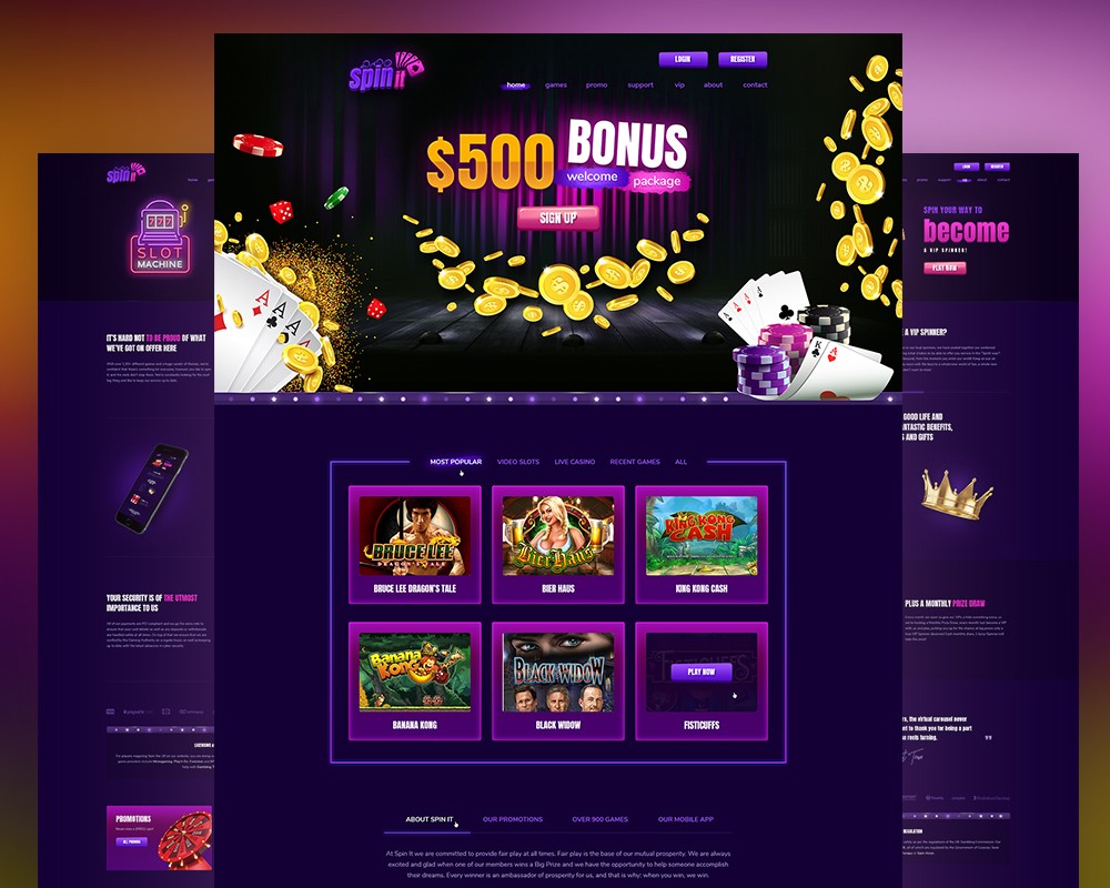 Casino Website