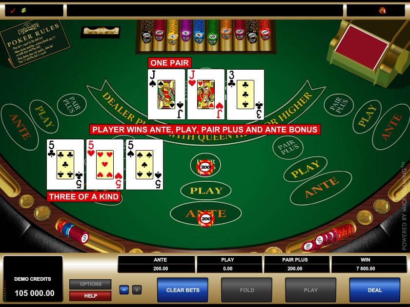 free-3-card-poker