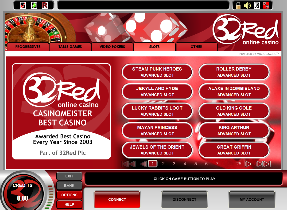 32 Casino Red