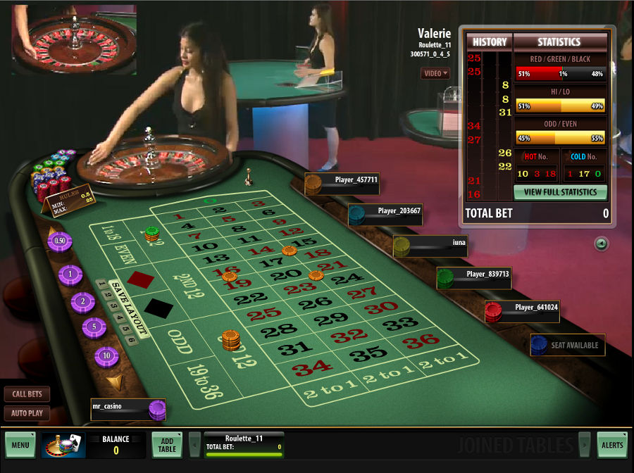 Live Dealer Roulette Online