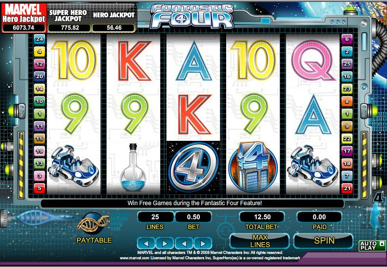 Fantastic Four Slot
