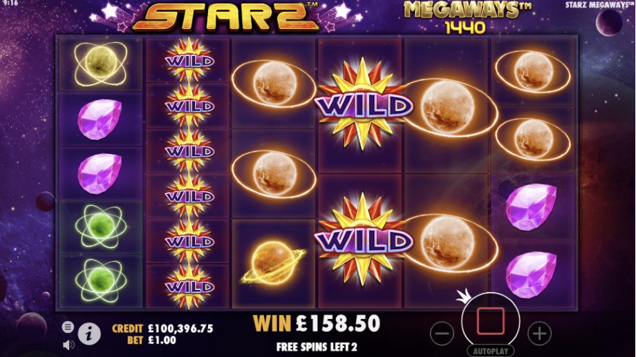 Starz Megaways Slot