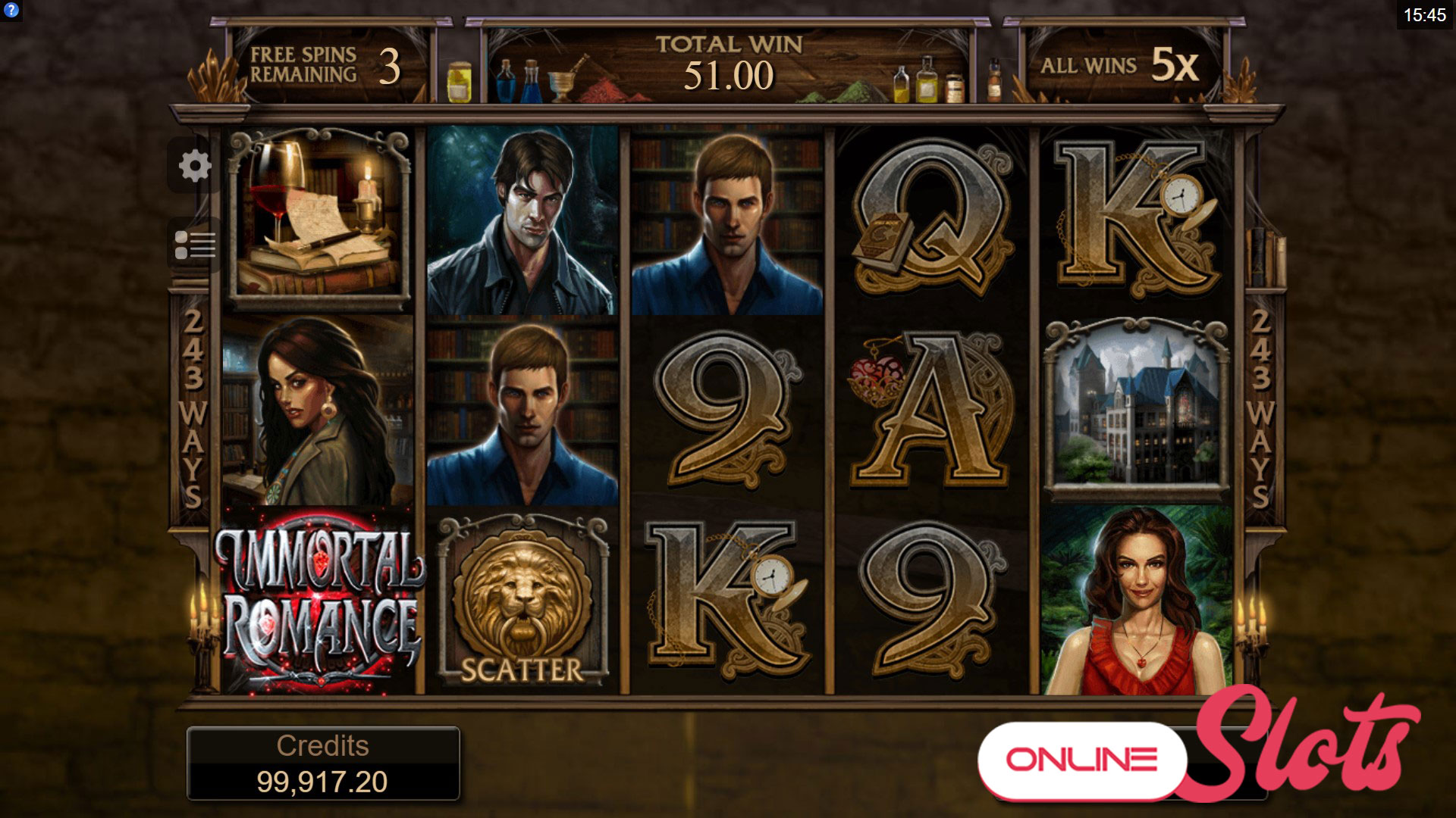 Immortal Romance Slot