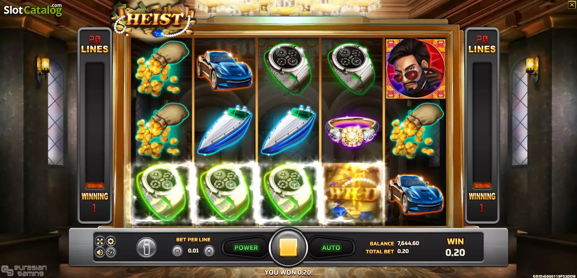 Eurasian Gaming Slot