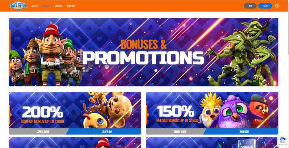 Exciting Big Spin Casino