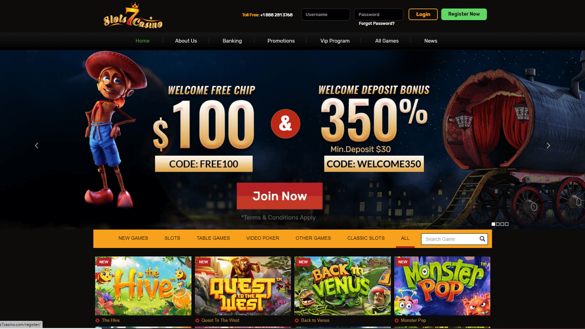 Dynamic 7 Slots Casino