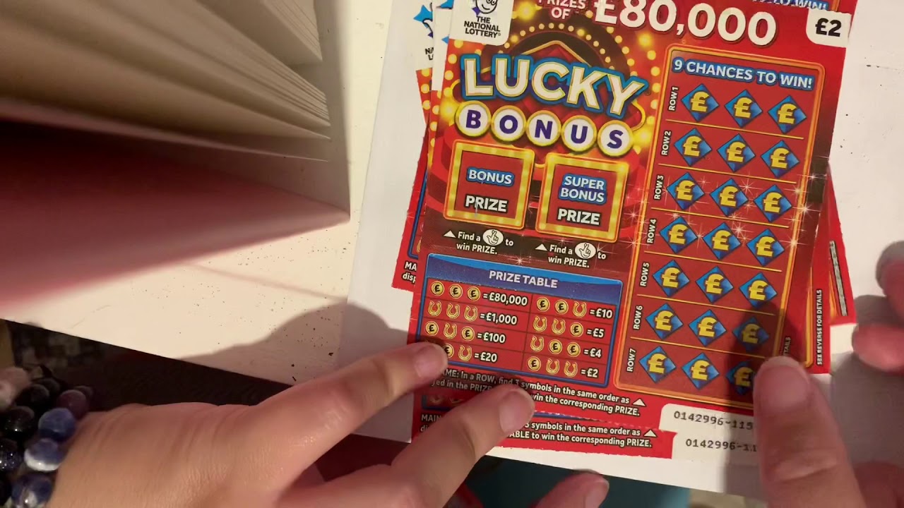 Lucky Numbers Scratch Card