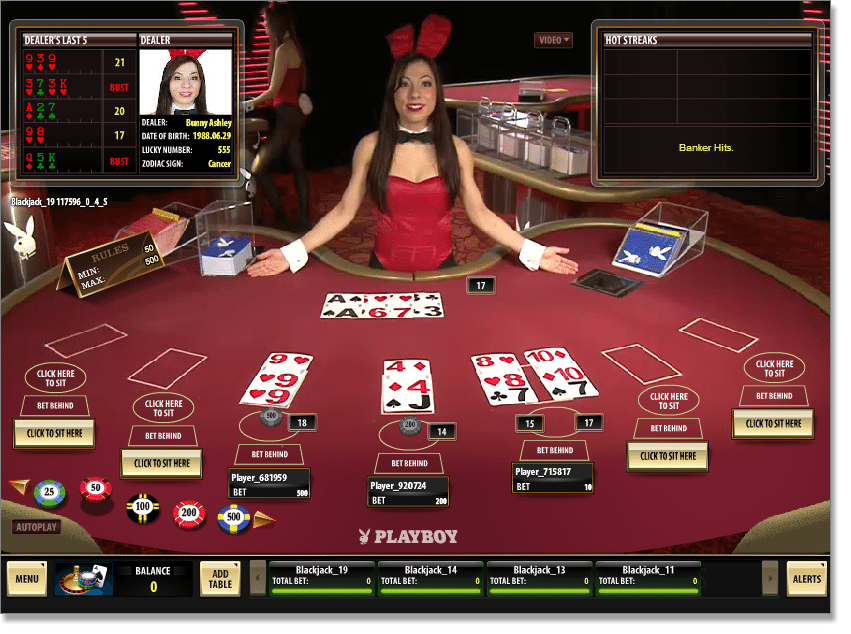 Online Live Blackjack Casino