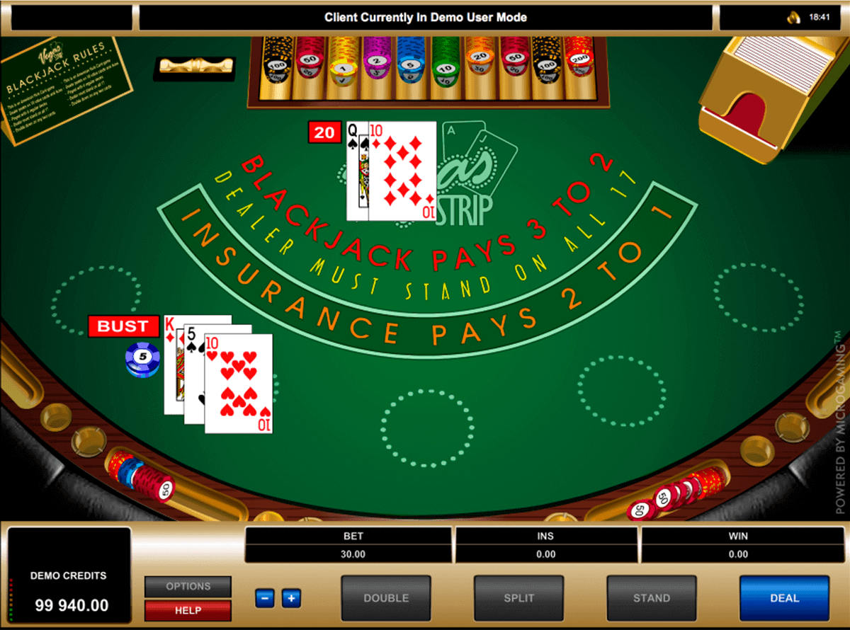 Online Video Blackjack