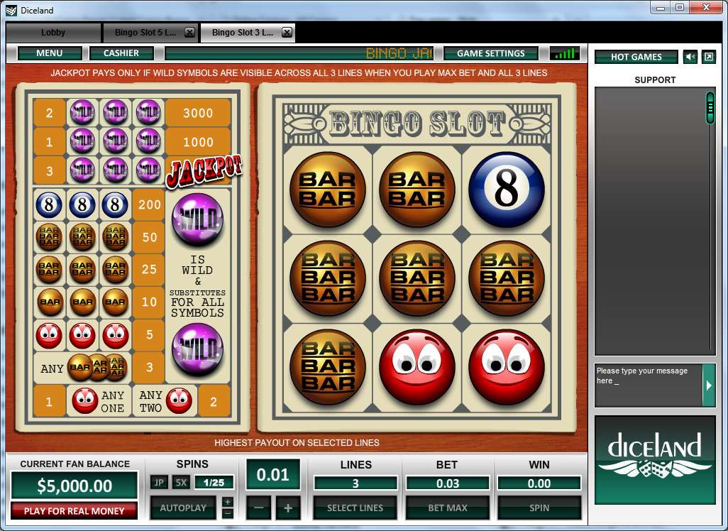 Bingo Slot Games