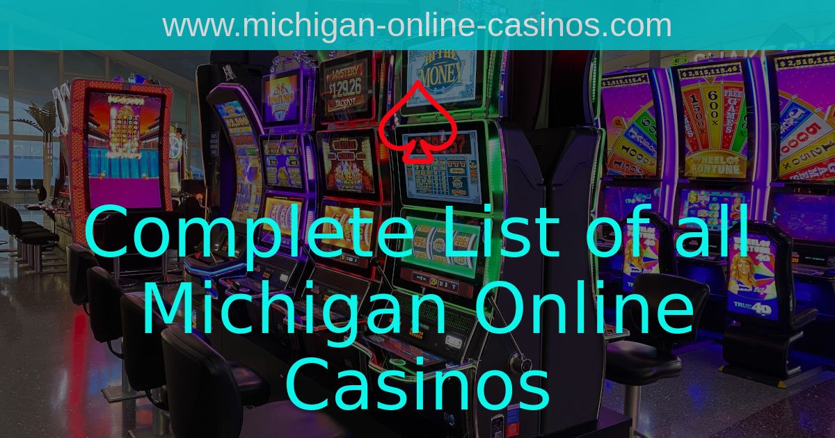 List Of All Online Casinos