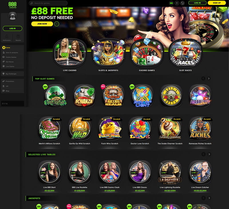 888 Casino Free Play