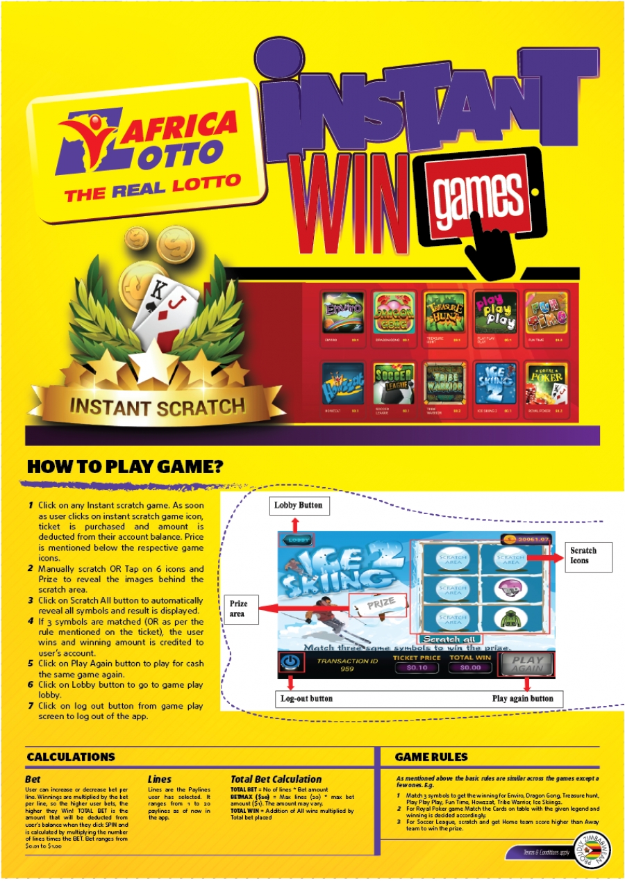 Lotto Instant Win Games
