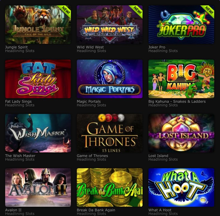 Casino Bet Games