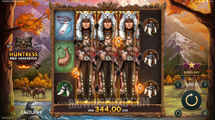 Huntress Wild Vengeance Slot