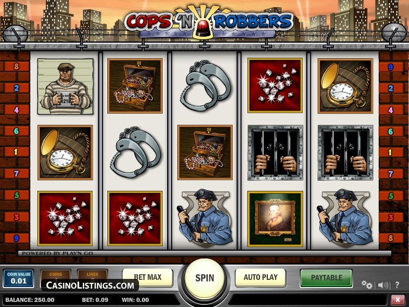 Cops N Robbers Big Money Slot