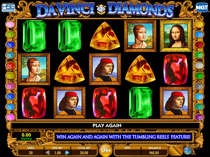 Da Vinci Diamonds Slot
