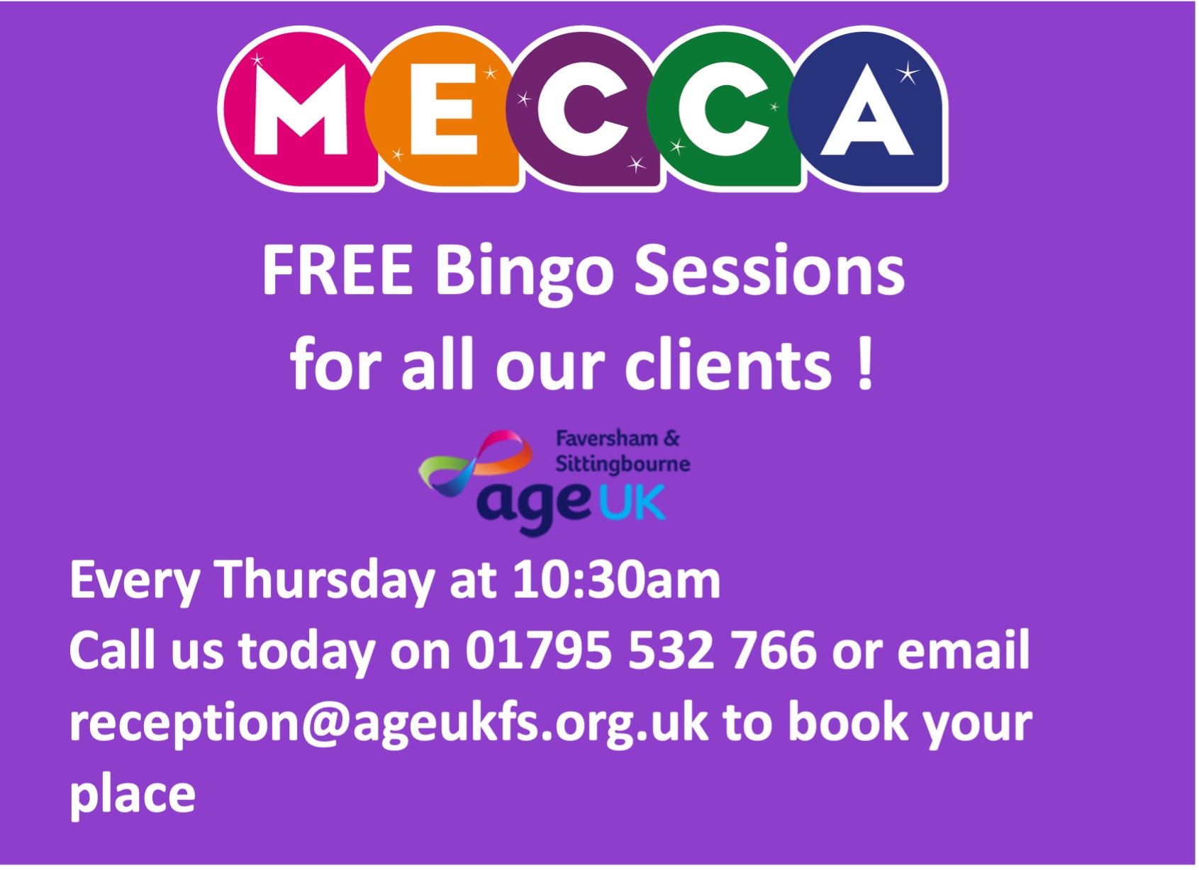 Mecca Bingo Website Down