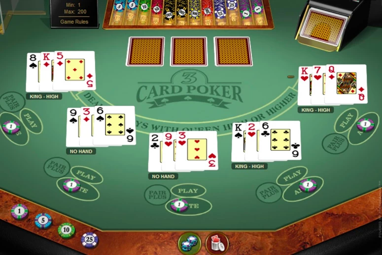 Play 3 Card Poker Online Real Money