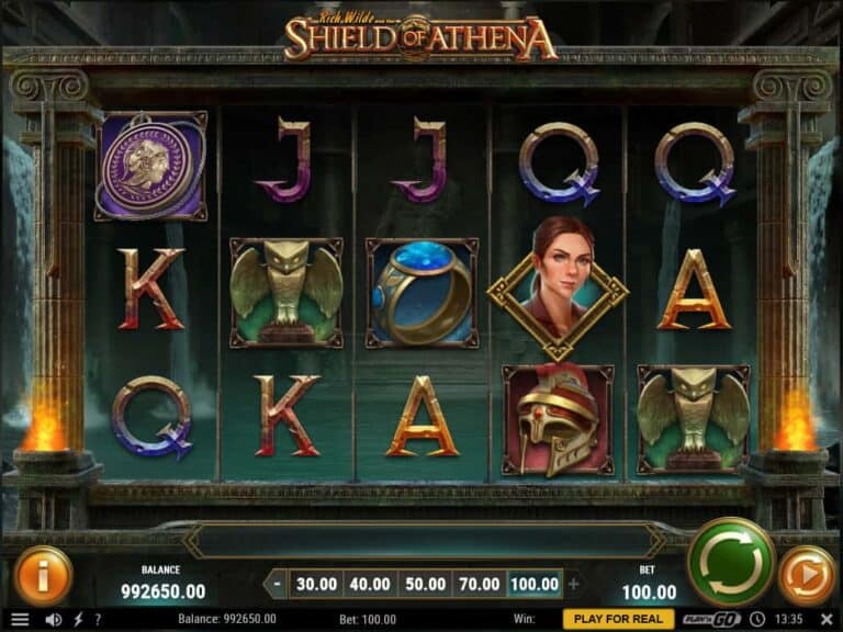 Rich Wilde And The Shield Of The Athena Slot